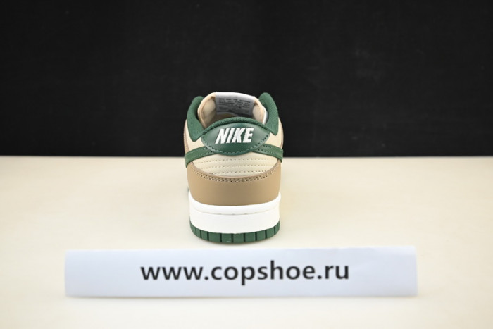 nike dunk low tan green fb7160-231