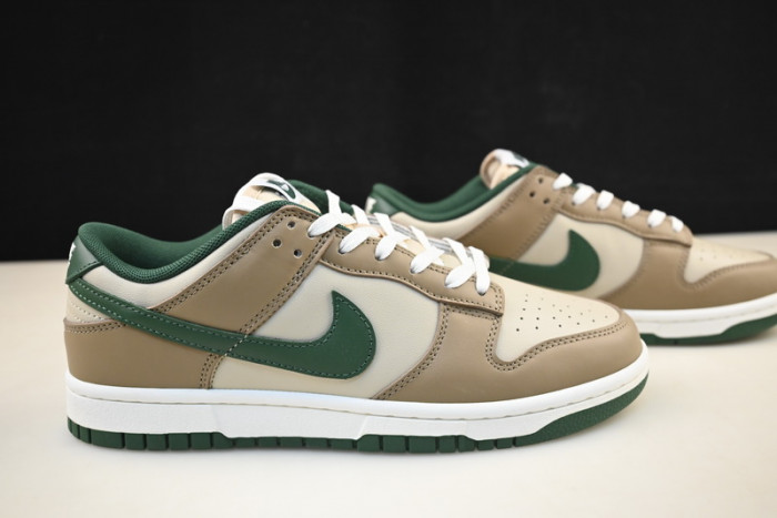 nike dunk low tan green fb7160-231