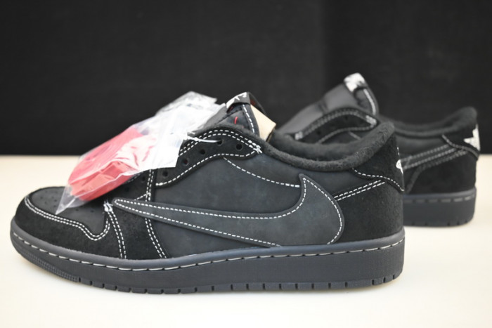 travis scott x air jordan 1 low og black/phanT0m dm7866-001