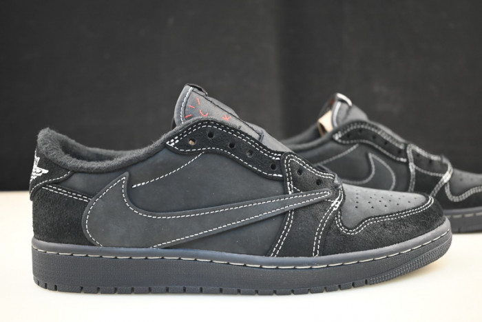 travis scott x air jordan 1 low og black/phanT0m dm7866-001