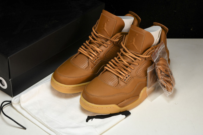 jordan 4 retro ginger wheat men
