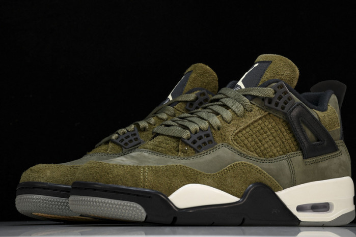 air jordan 4 craft "medium olive" fb9927-200