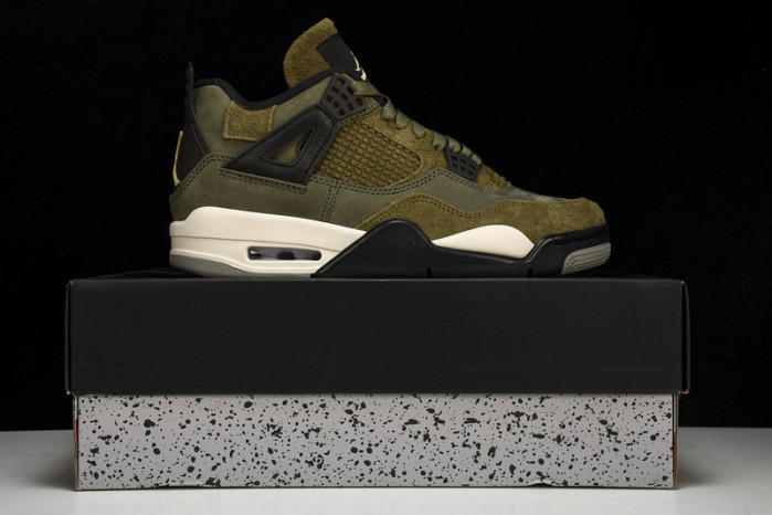 air jordan 4 craft "medium olive" fb9927-200