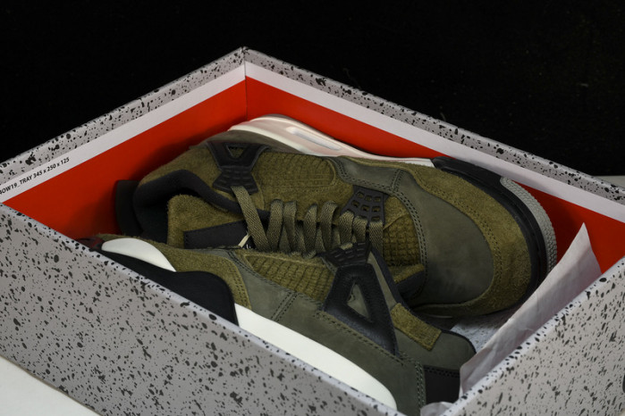 air jordan 4 craft "medium olive" fb9927-200