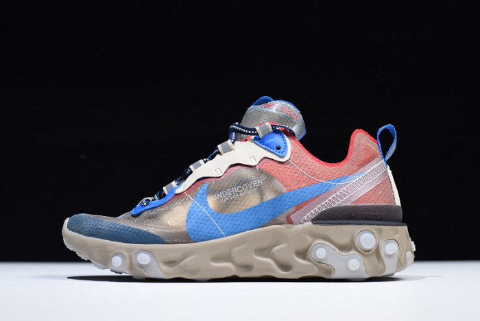undercover x react element 87 ''light beige'' - nike - bq2718 -200