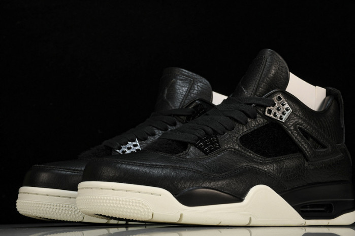 jordan 4 retro pony hair black 819139-010