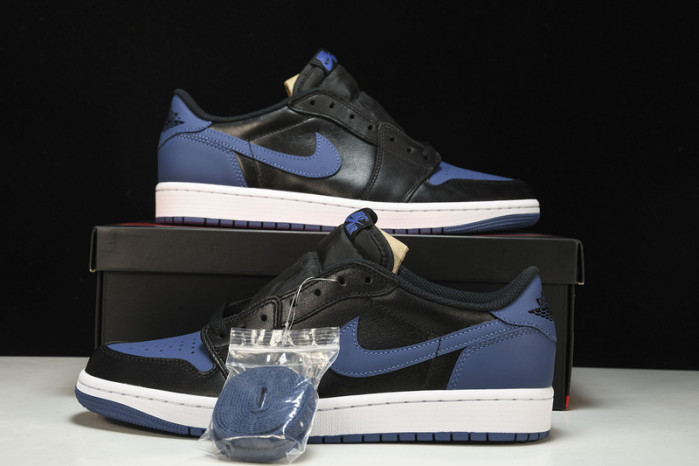 jordan 1 retro low og mystic navy - cz0790-041
