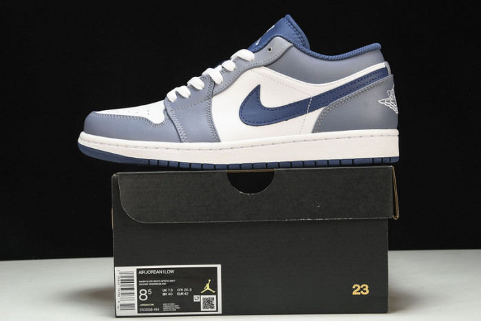 jordan 1 low ashen slate - 553558-414