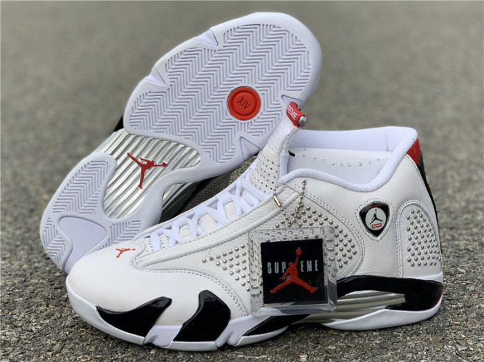 air jordan 14 retro s "s*upre*me" - air jordan - bv7630-106