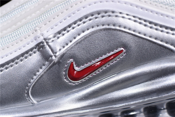 nike air max 97 white silver | at5458-100