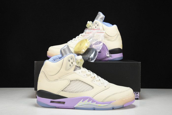 dj khaled x air jordan 5 we the best “sail” dv4982-175