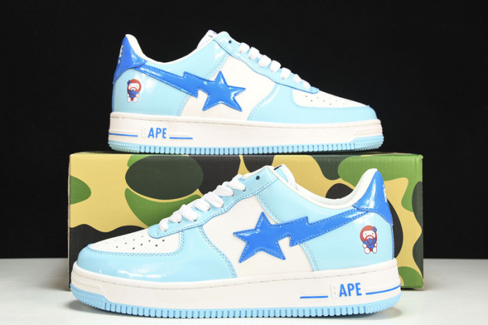 a bathing ape bape sta low copshoe bp-181