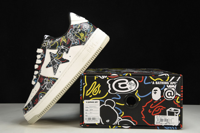 a bathing ape bape sta low copshoe bp-182