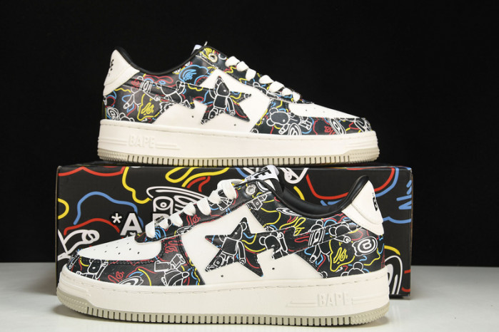 a bathing ape bape sta low copshoe bp-182