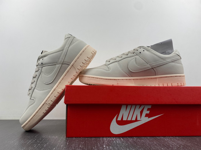 nike dunk low prm "light orewood brown" dz2538-100