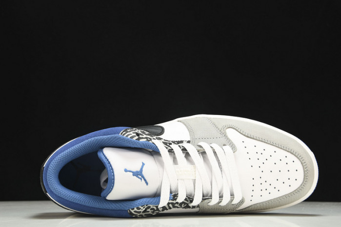 jordan 1 low se true blue - dm1199-140