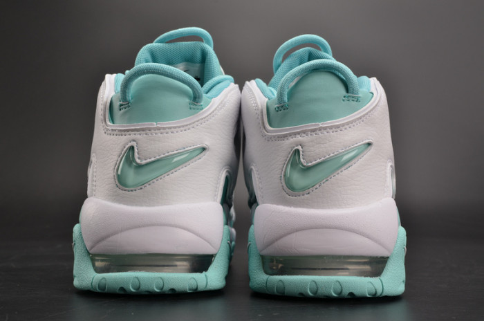 nike air more uptempo gs “island green” womens 415082-300