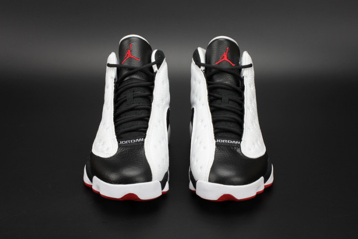 air jordan 13 retro "he got game" white/ black-true red mens 309259-104