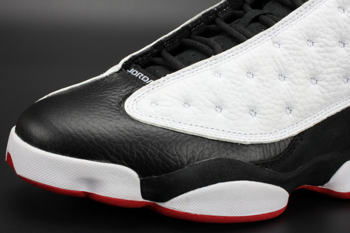 air jordan 13 retro "he got game" white/ black-true red mens 309259-104