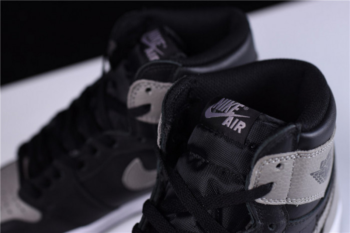 air jordan 1 retro high og shadow black grey 555088-013