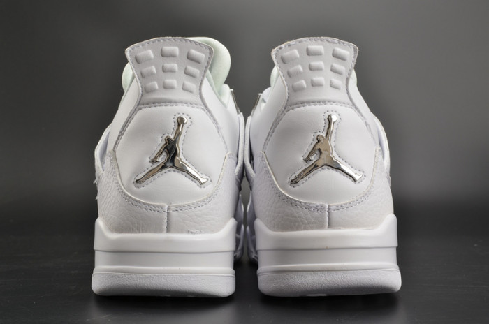 air jordan 4 retro “pure money” white mens 308497-100