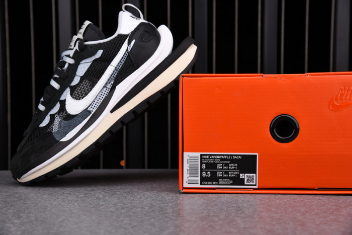 sacai x nike pegasua vaporfly black white ci9928-001