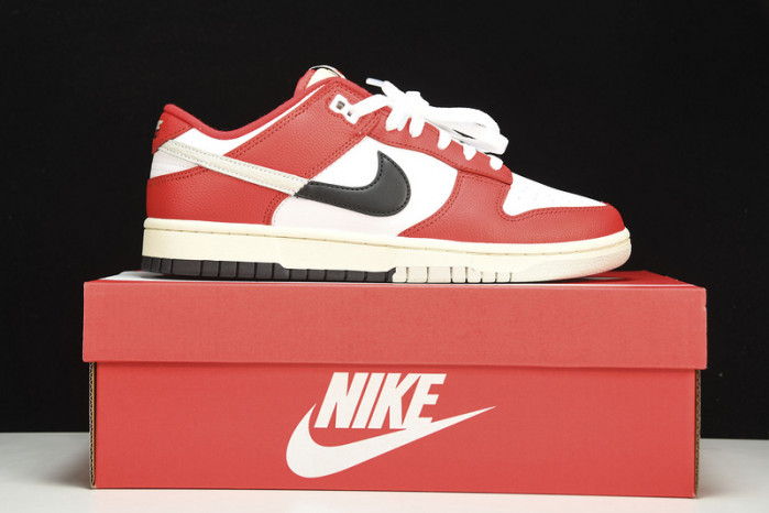 nike dunk low chicago split - dz2536-600