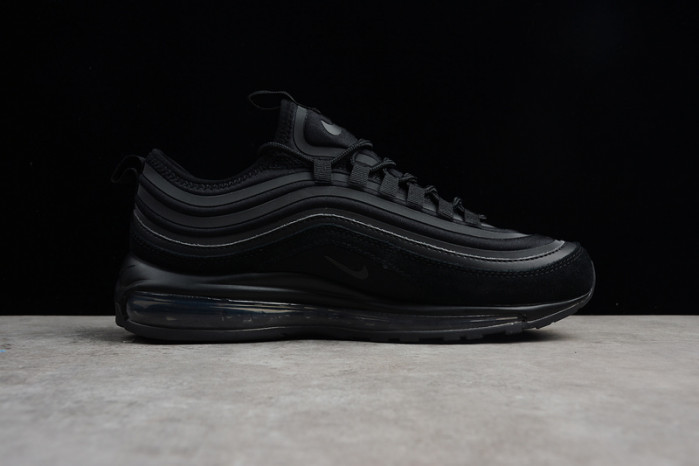 nike max 97 ul 17 se ultra triple black sock-like 924452-001
