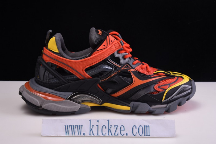 bl sneaker tess.s.gomma 4.0 orange black 570391 w2gn8 2008