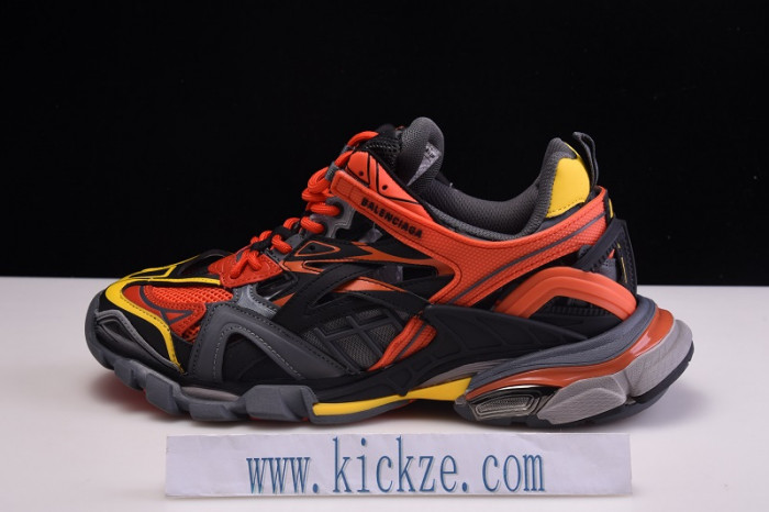 bl sneaker tess.s.gomma 4.0 orange black 570391 w2gn8 2008