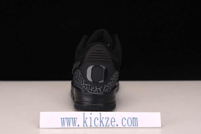 air jordan 3 retro black/dark -grey aj3-902027