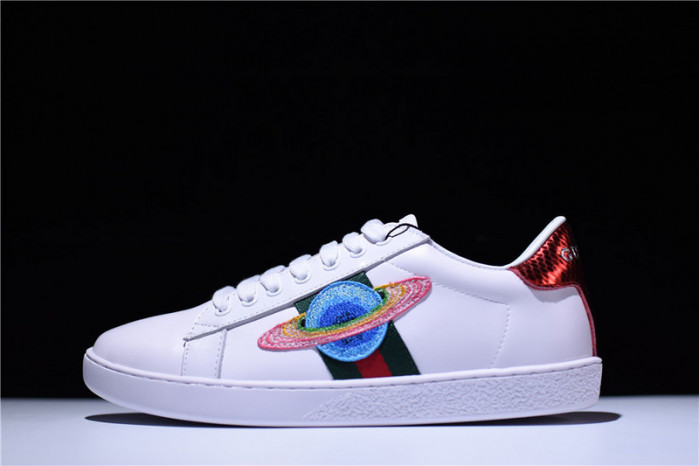 gc ace embroidered low-top sneaker with ufo womens