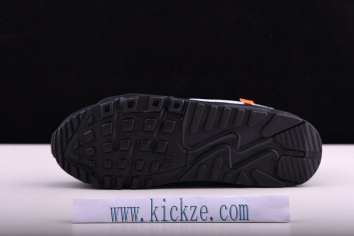 of nike air max 90 black cone white aa7293-001