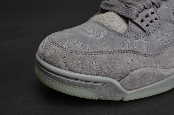 kaws x air jordan 4 “cool grey” 930155-003