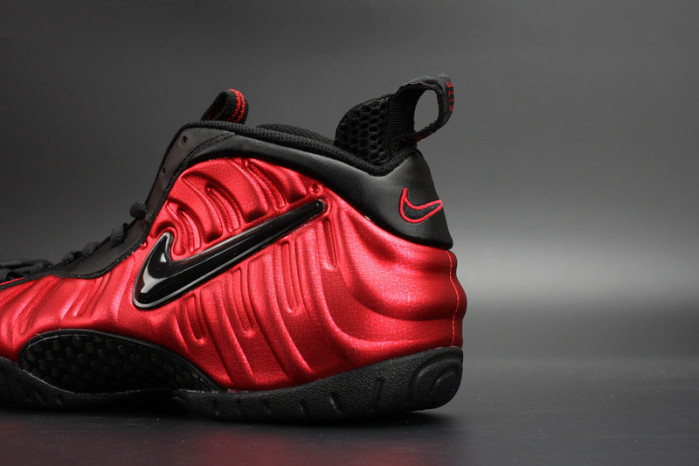 nike air foamposite pro "universty red" mens 624041-604
