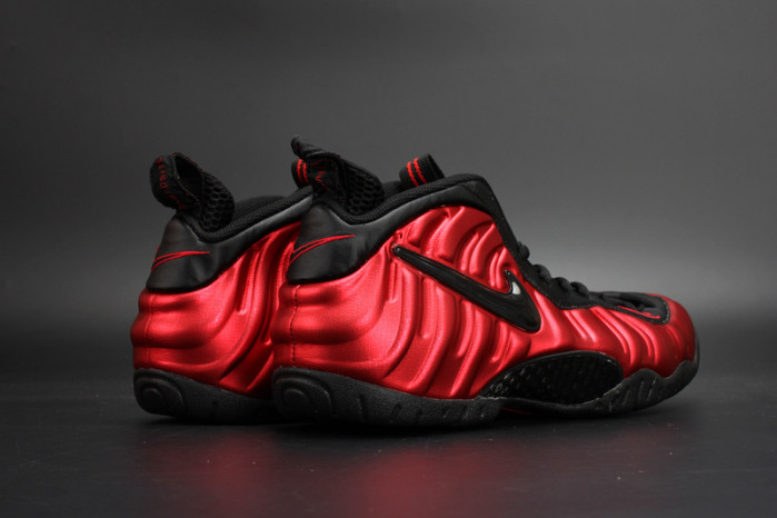 nike air foamposite pro "universty red" mens 624041-604