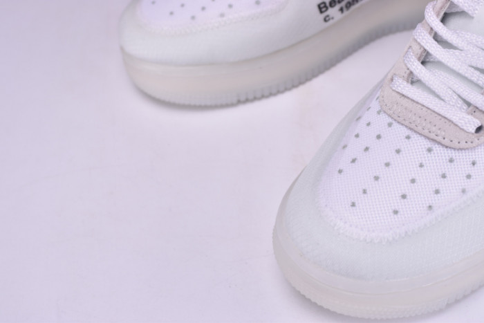nike air force 1 lof of all white ao4606-100