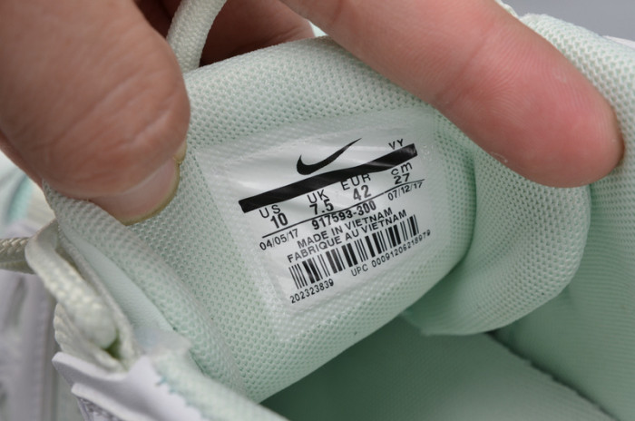 nike air more uptempo “barely green” mens 917593-300