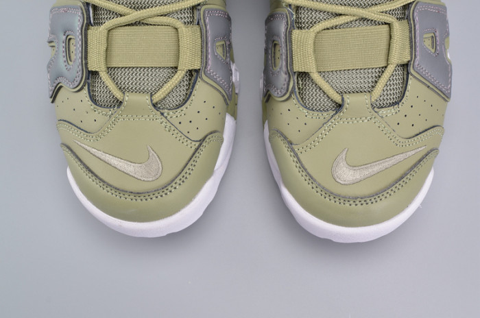 nike air more uptempo “iridescent” dark stucco/white 917593-001