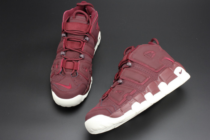 nike air more uptempo “night maroon” mens 921949-600