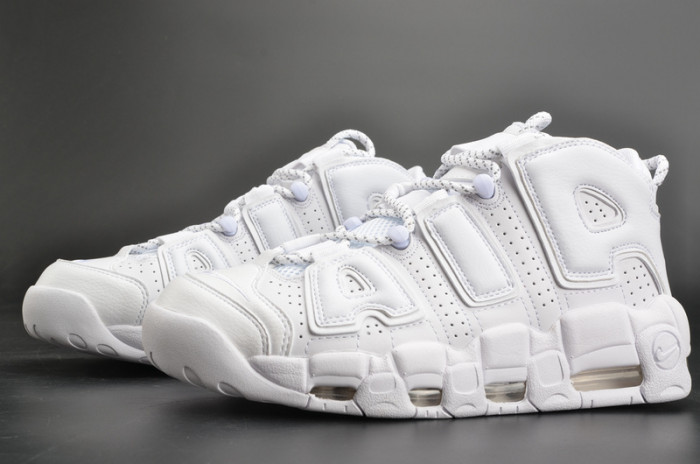 nike air more uptempo “triple white” mens 921948-100