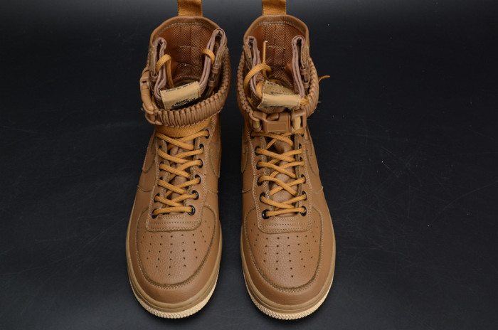 nike wmns sf force 1 “G01den beige” 857872-200