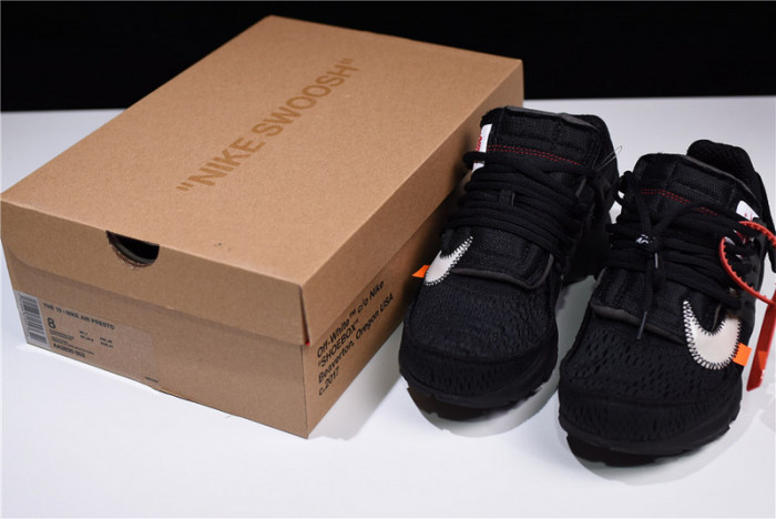 of x nike air presto black aa3830-002
